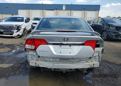 2009 Honda Civic Ex из США, поврежденный, VIN 19XFA16859E010828